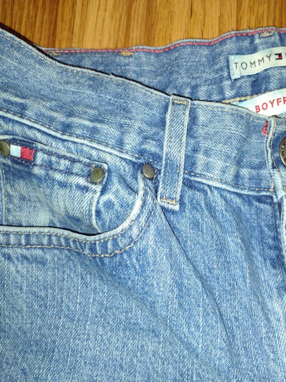 Vintage Classic Tommy Hilfiger Jeans, Boyfriend style, size 8R